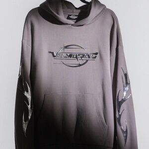 Valkyrae Shop: Chrome Gray Hoodie